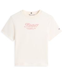 Tommy Hilfiger - Crew Neck Ss Tee - Lyst