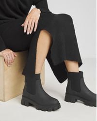 Simply Be - Lug Sole Chelsea Ankle Boot Wide - Lyst