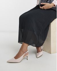 Simply Be - Pointy Toe Slingback Wide - Lyst