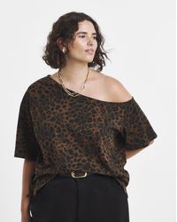 Simply Be - Off The Shoulder Slub - Lyst