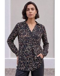 Roman - Roman Abstract Puff Print Shirt - Lyst