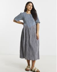 Native Youth - Ny Seersucker Dress - Lyst