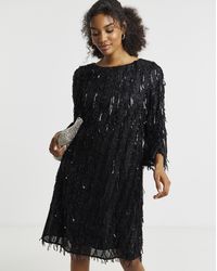 Joanna Hope - Sequin Tassle Dress - Lyst