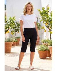 Roman - Roman Knee Length Elastic Waist Shorts - Lyst