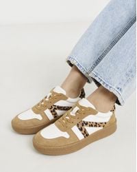 JD Williams - Leather Retro Trainer Eee Fit - Lyst