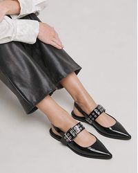 Simply Be - Hardware Mary Jane Slingback Shoe Exwide - Lyst