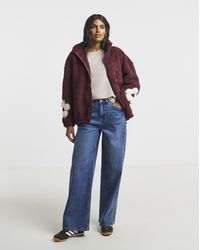 Simply Be - Teddy With Flower Sleeve Detail - Lyst