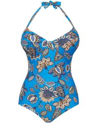 JD Williams - Boho Underwired Plunge Swimsuit - Lyst
