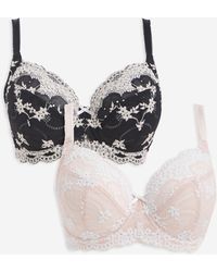 Pretty Secrets - Grace Lace 2 Pack Full Cup Bra - Lyst