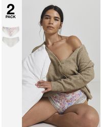 Pretty Secrets - 2 Pack Adrianne Midi Briefs - Lyst
