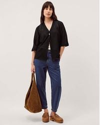 Monsoon - Beth Short Sleeve Cardigan - Lyst