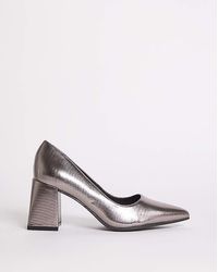 JD Williams - Croc Heeled Shoe E Fit - Lyst