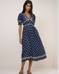 Nobody's Child - Nc Saffy Midi Dress - Lyst