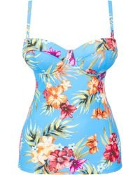 Simply Be - Mix And Match Underwired Tankini Top - Lyst