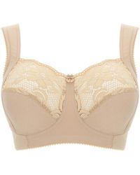 Miss Mary Of Sweden - Miss Mary Lovely Lace Bra Skintone - Lyst