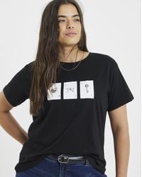 Simply Be - Playing Cards Graphic T-Shirt - Lyst
