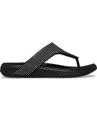 Crocs™ - Getaway Triangle Flip Flop - Lyst