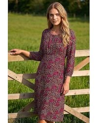 Roman - Roman Square Neck Ditsy Dress - Lyst
