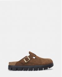 Birkenstock - Boston Chunky Suede Leather - Lyst