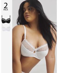 Pretty Secrets - 2 Pack Rachel Balcony Bras - Lyst
