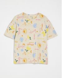 Simply Be - Lemon Print Value Shortie Set - Lyst