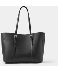 Accessorize - Buckle Strap Laptop Tote Bag - Lyst
