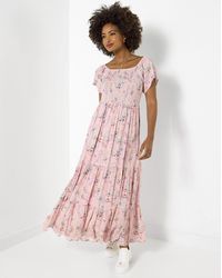 Joe Browns - Beautiful Butterfly Print Crinkle Dress - Lyst
