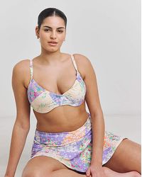 Simply Be - Katerini Bikini Top - Lyst