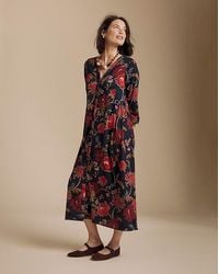 Julipa - Petite Button Down Midi Dress - Lyst