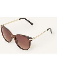 Accessorize - Classic Metal Arm Sunglasses - Lyst