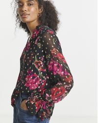 Joanna Hope - Lurex Foil Blouse - Lyst