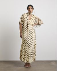 Joanna Hope - Maxi Dress With Scarf - Lyst