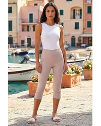 Roman - Roman Cropped Stretch Trouser - Lyst