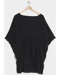 MAGISCULPT - Beach To Beach Broderie Beach Kaftan - Lyst