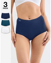 Sloggi - 6Pk Basic Maxi Briefs - Lyst