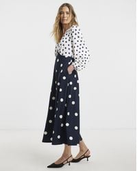 JD Williams - Jersey Midi Tea Dress - Lyst