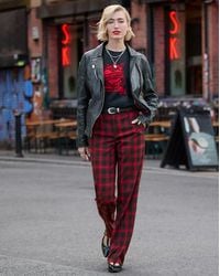 Joe Browns - Checked Straight Leg Trouser - Lyst