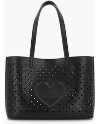 Love Moschino - Heart Basket Tote - Lyst