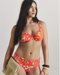 Figleaves - Midi Bikini Bottoms - Lyst