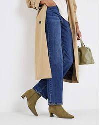 Simply Be - Flared Heel Ankle Boot Wide - Lyst