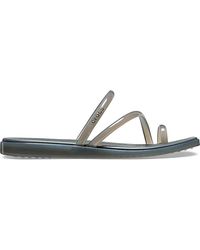 Crocs™ - Miami Jely Toe Loop Sandal - Lyst