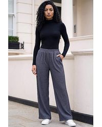 Roman - Roman Crinkle Textured Stretch Trouser - Lyst