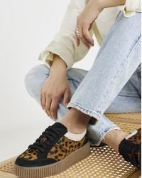 Simply Be - Chunky Lace Up Trainer Extra Wide - Lyst