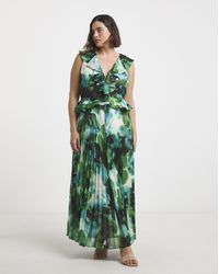Joanna Hope - Ruffle Pleated Dress - Lyst