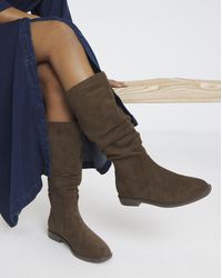 JD Williams - Knee High Ruched Boot E Std - Lyst