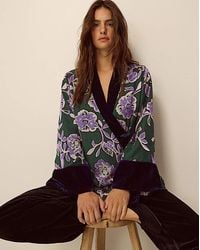 Monsoon - Willow Floral Kimono Jacket - Lyst