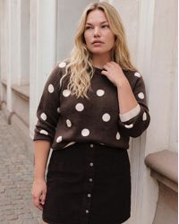 Vero Moda - Spot Knit Jumper - Lyst