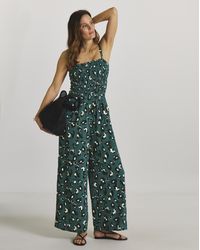 JD Williams - Print Bandeau Jumpsuit - Lyst