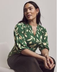 Julipa - Printed Jersey Blouse - Lyst