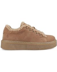 Hush Puppies - Brinlee Fur Trainer - Lyst
